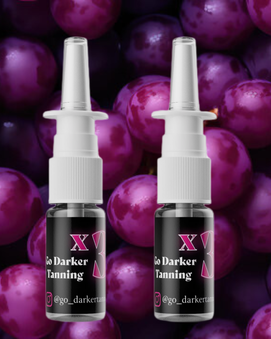 2 Flavoured Triple Strength Tan Accelerator Sprays