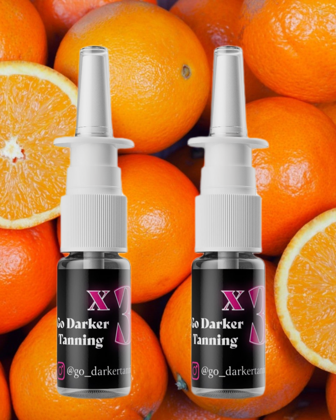 2 Flavoured Triple Strength Tan Accelerator Sprays
