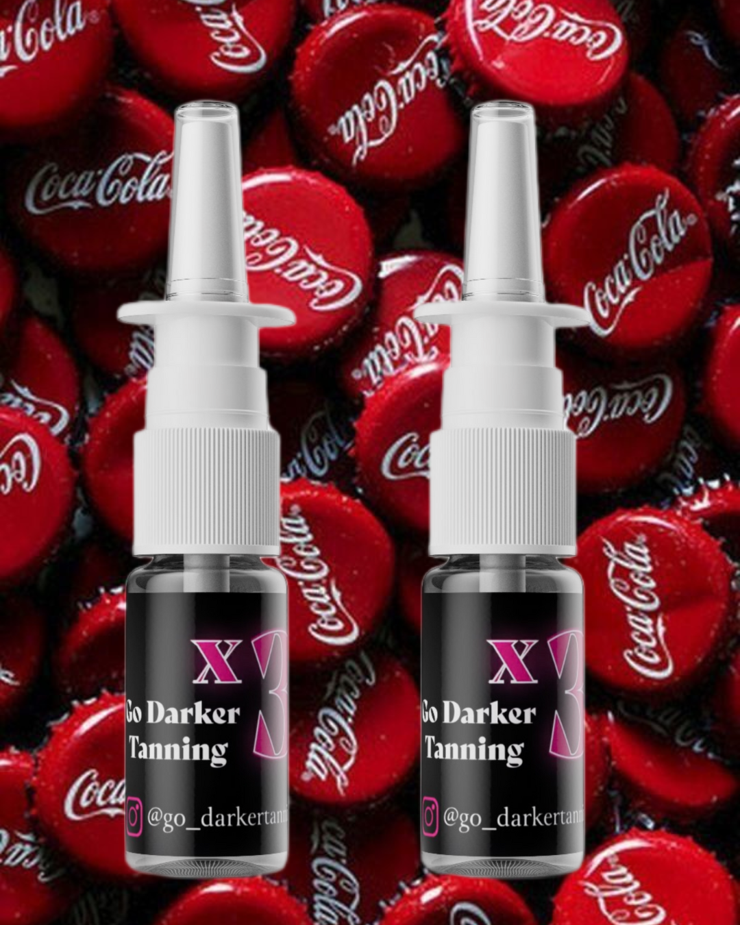 2 Flavoured Triple Strength Tan Accelerator Sprays