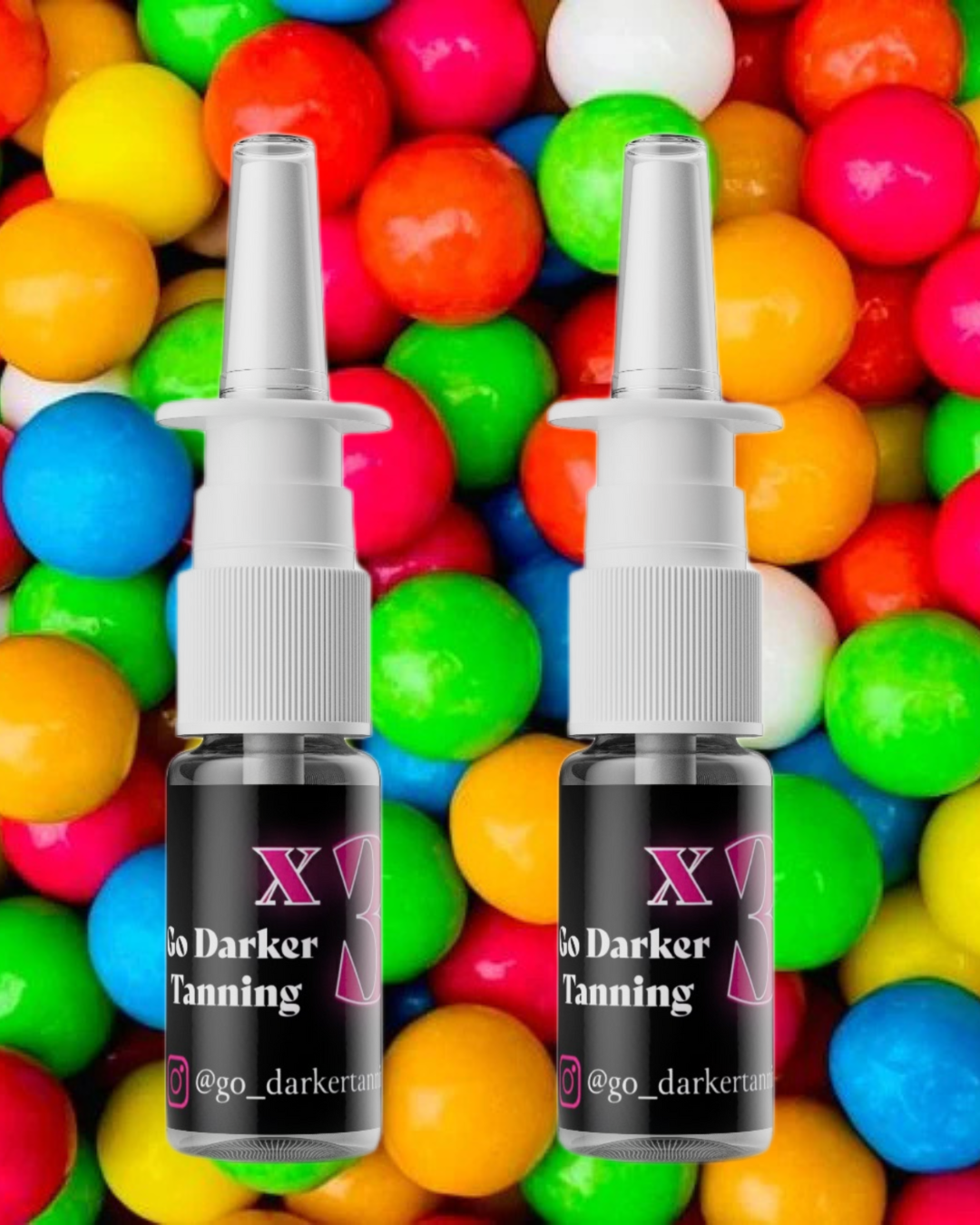 2 Flavoured Triple Strength Tan Accelerator Sprays