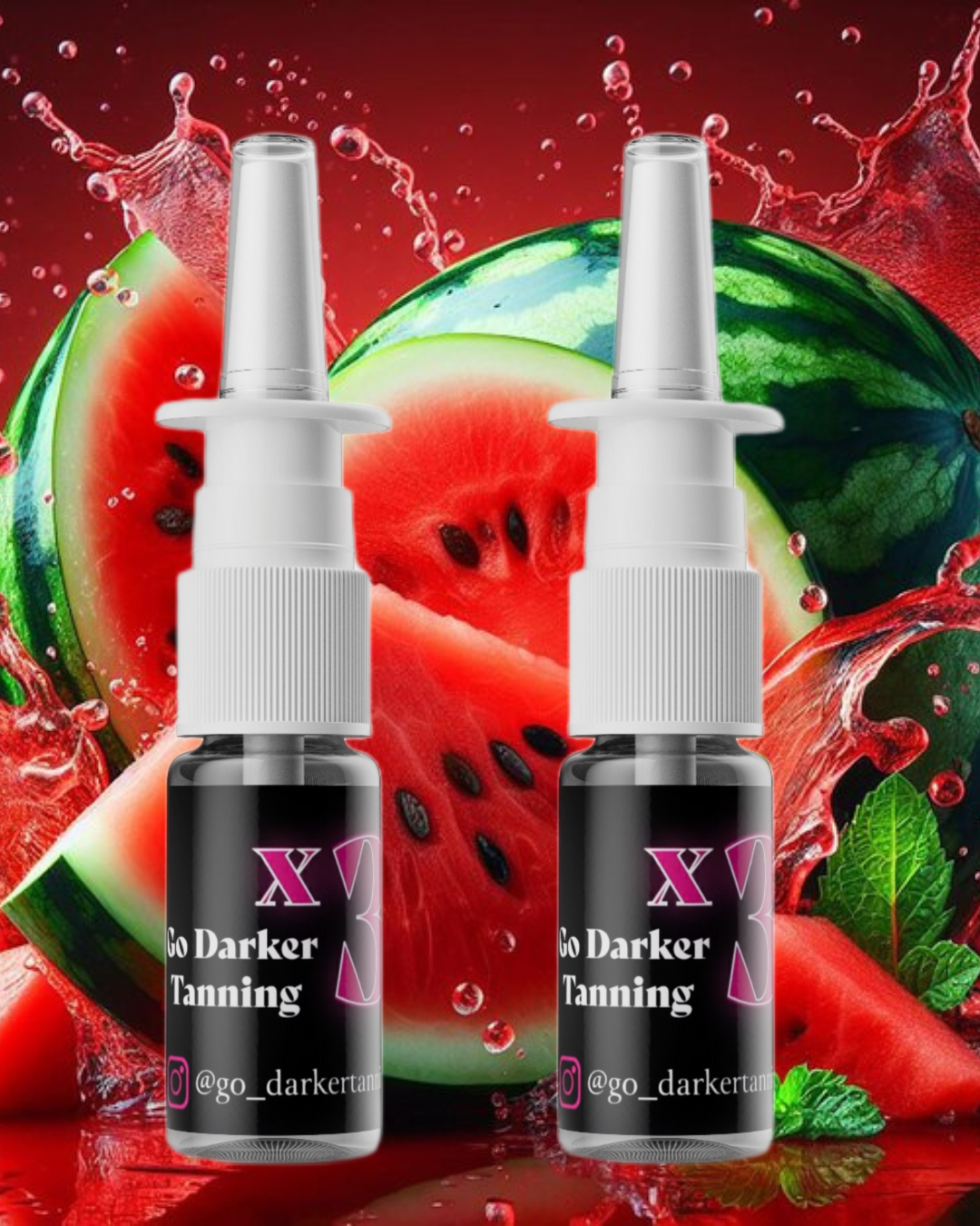 2 Flavoured Triple Strength Tan Accelerator Sprays