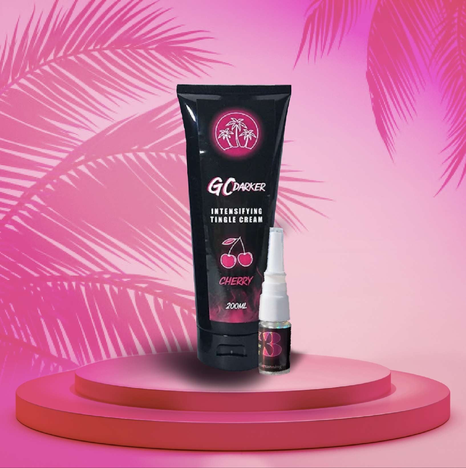 Cherry Tingle Cream & Tan Accelerator Spray