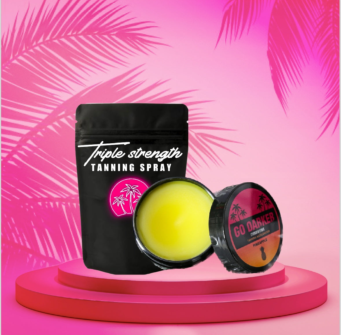 Pineapple Tanning gel & Tan Accelerator Spray