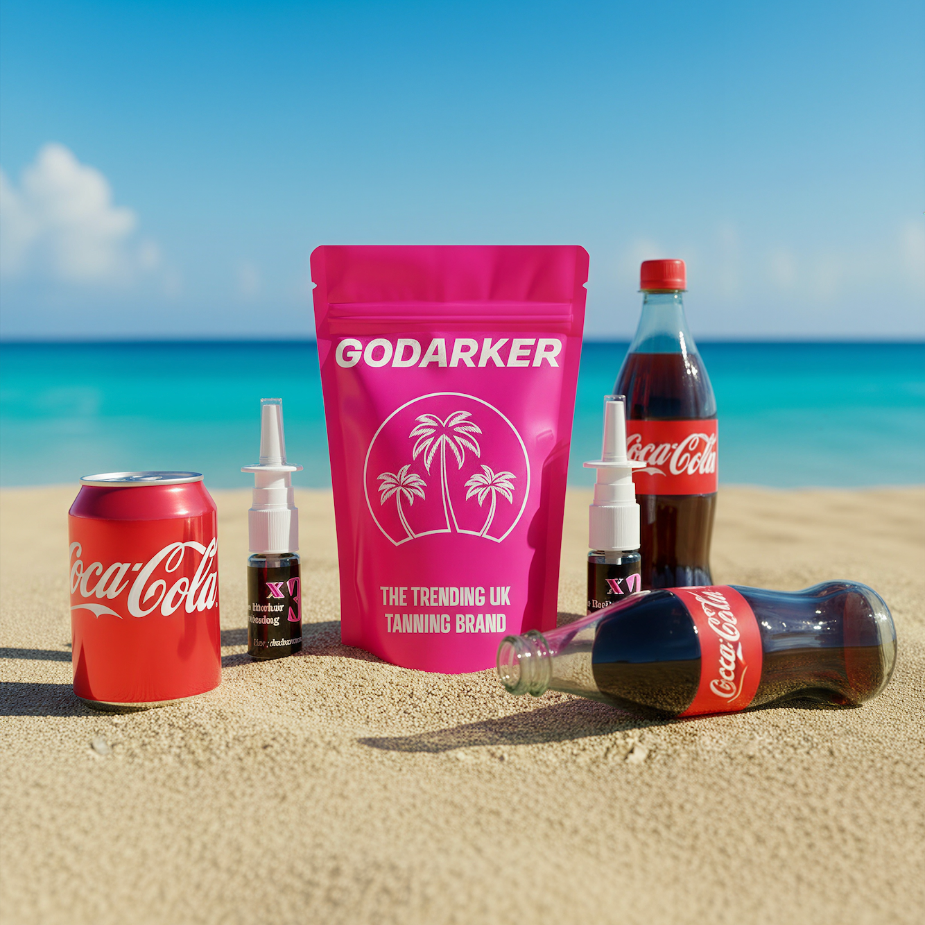 2 Flavoured Triple Strength Tan Accelerator Sprays