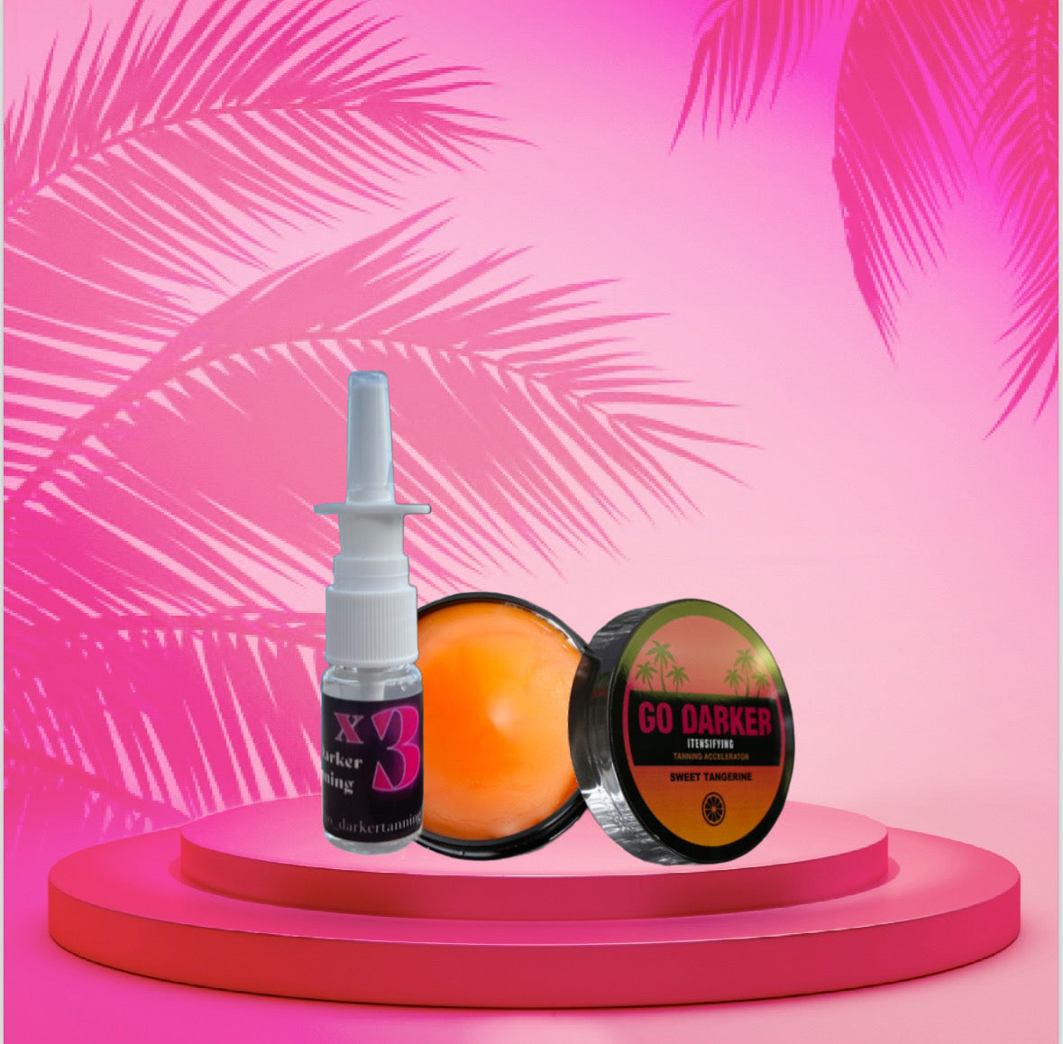 Tangerine Tanning gel & Tanning Spray Bundle