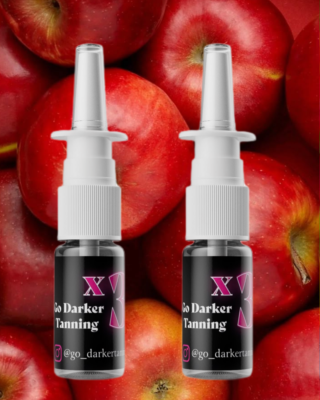 2 Flavoured Triple Strength Tan Accelerator Sprays