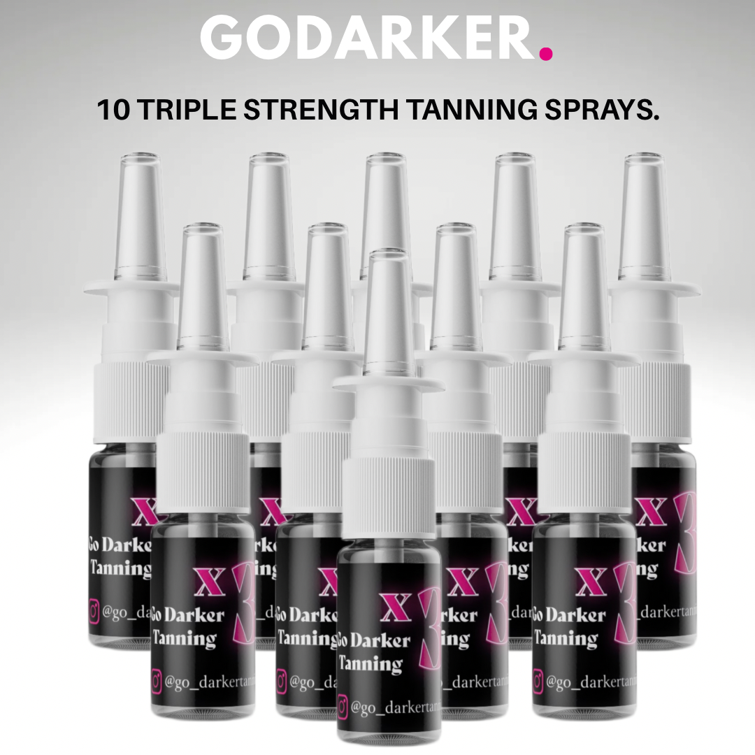 10 Triple Strength Tan Accelerator Sprays