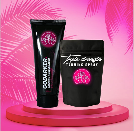 Strawberry Tanning Cream & Tanning Spray Bundle