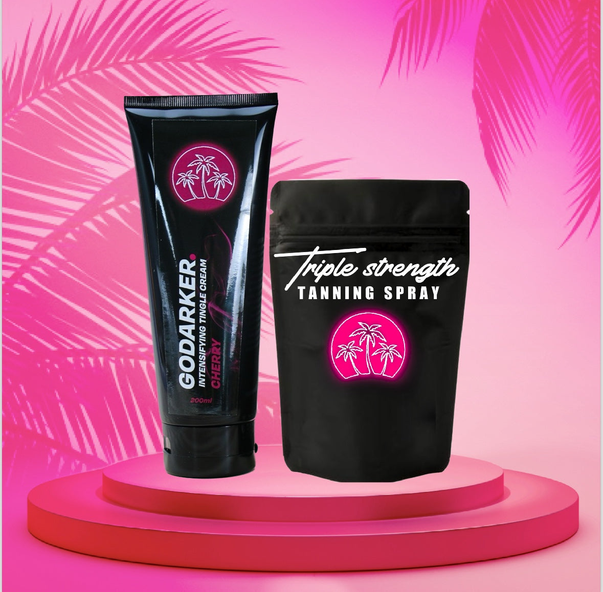 Cherry Tingle Cream & Tanning Spray Bundle