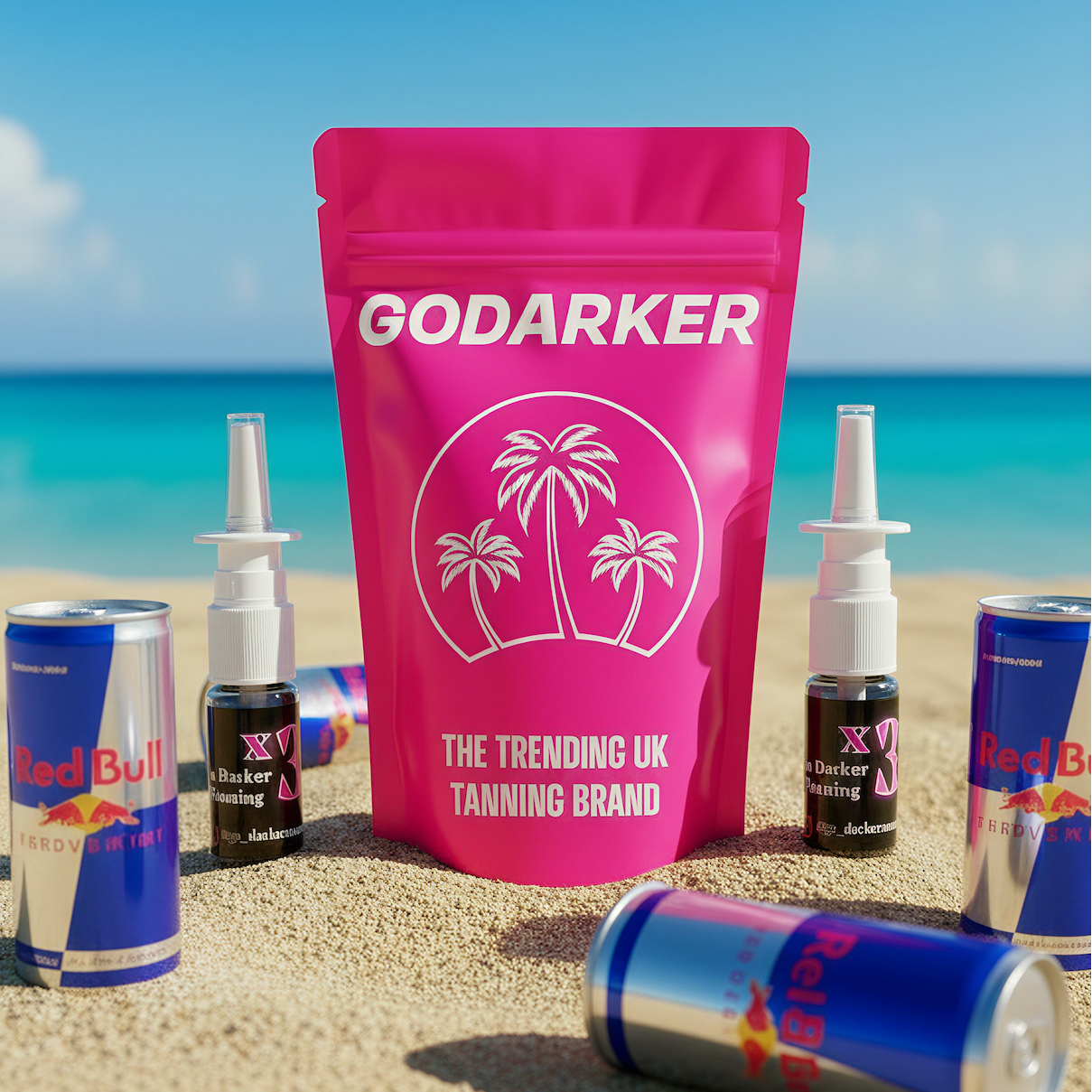 2 Flavoured Triple Strength Tan Accelerator Sprays